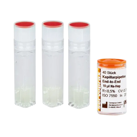 Readytest Vierkantküvetten servoprax