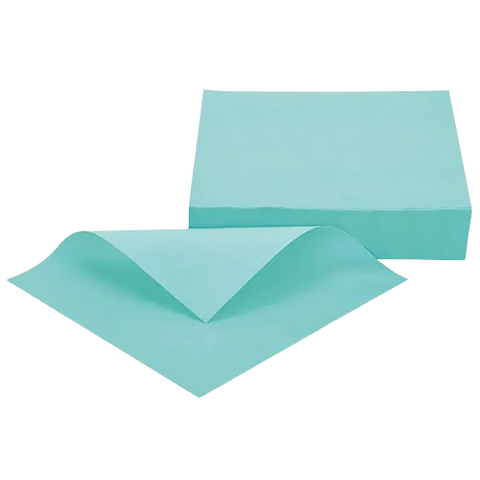 Sterikrepp in Lagen 62g/m² grün 40 cmx 40 cm servoprax