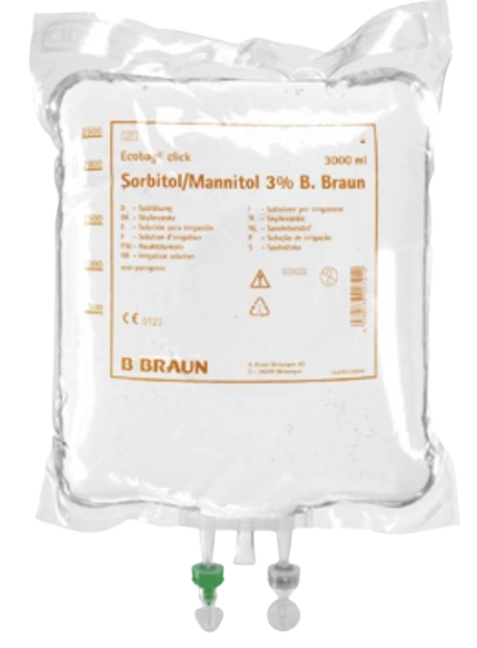 Sorbitol/Mannitol 3% B. Braun Ecobag CE Click B. Braun