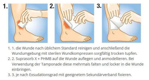 Suprasorb® X + PHMB HydroBalance Kompresse Lohmann & Rauscher