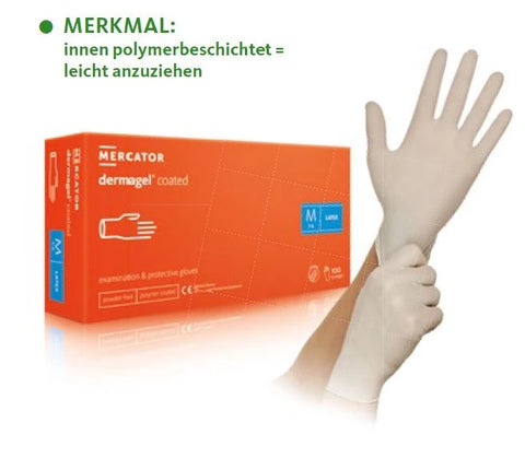 Mercator dermagel® coated