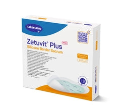 Zetuvit Plus Silicone Border SAP-Wundauflage steril Hartmann