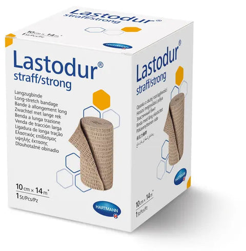 Lastodur straff/strong dauerelastische Langzugbinde Hartmann