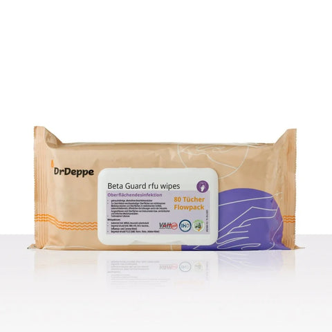 DrDeppe Beta Guard rfu wipes alkoholfrei - Flowpack DrDeppe