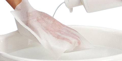 ValaClean film Einmal-Waschhandschuh mit Folieninnenseite Hartmann