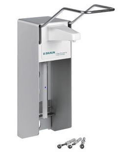 Wandspender TLS Austauschpumpe aus Edelstahl 1000 ml B. Braun