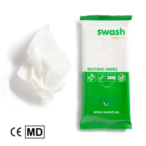 Swash® Bathing Wipes, parfümiert Orange, 8er-Packung 20 x 20 Arion Slide Solutions