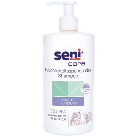 Seni Care Feuchtigkeitsspendendes Shampoo mit 3% Urea 500 ml Seni