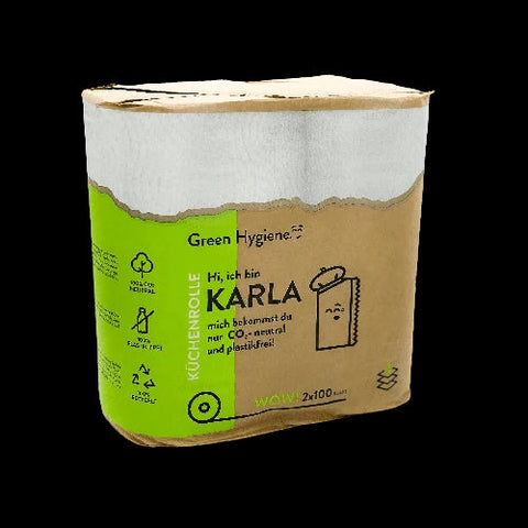 Green Hygiene® KARLA Küchenrolle 3-lagig, 100 Blatt Green Hygiene
