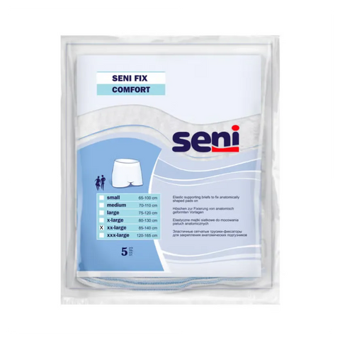 Seni Fix Soft elastische Höschen zur Fixierung von Inkontinenz- und Vliesvorlagen 2XL 25 Stück Seni