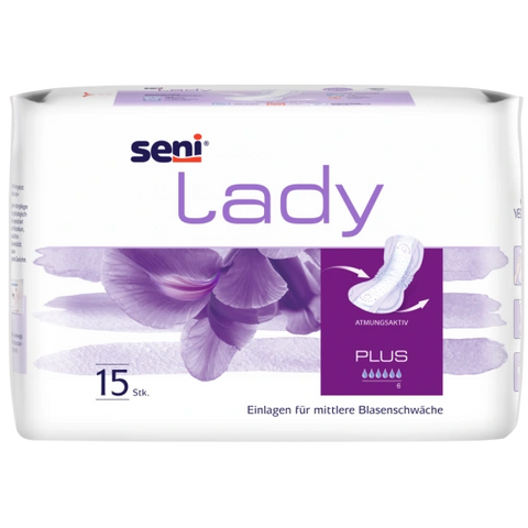 Seni Lady anatomische Inkontinenzeinlage Plus für Frauen 15 Stück Seni