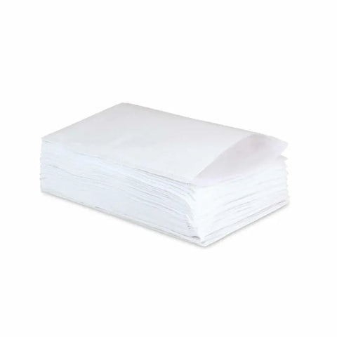 Unisan DeLuxe Waschhandschuhe, weiss, 15.5 x 23 cm ZVG